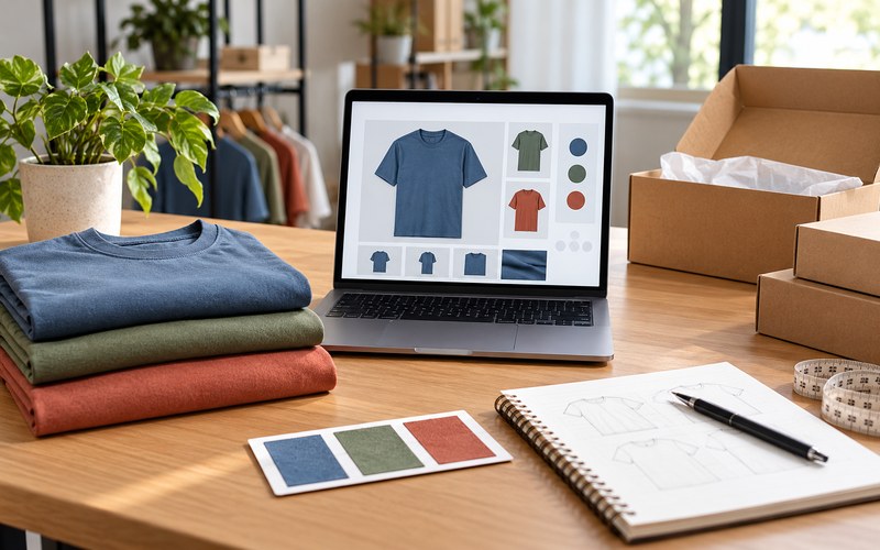 E-ticaret ürünlerinde renk ve beden seçeneklerinin planlanması