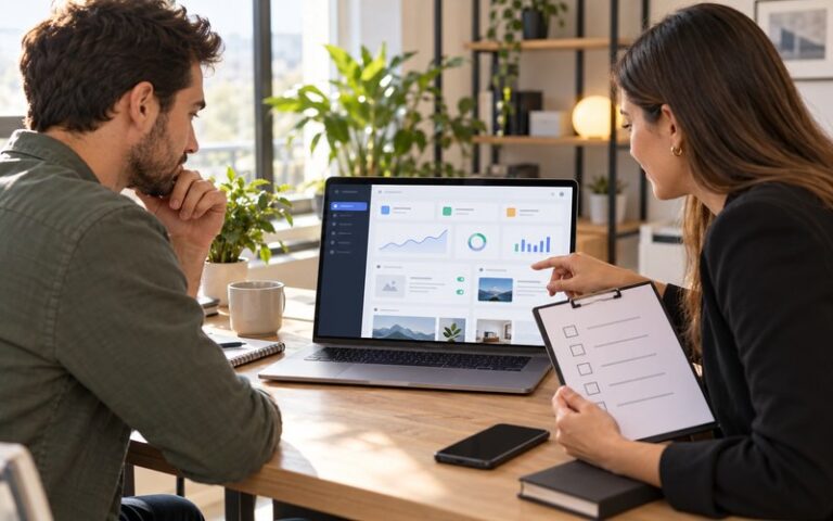 Web sitesi tesliminde yönetim panelinin kontrol edilmesi