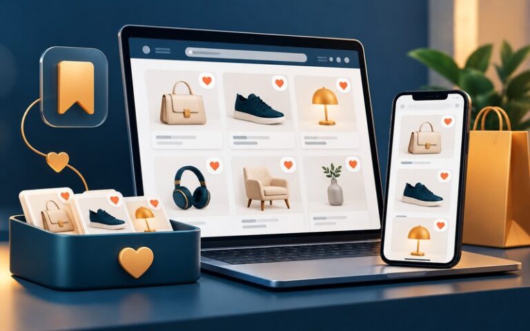 E-ticaret sitesinde favoriler ve istek listesi planlama