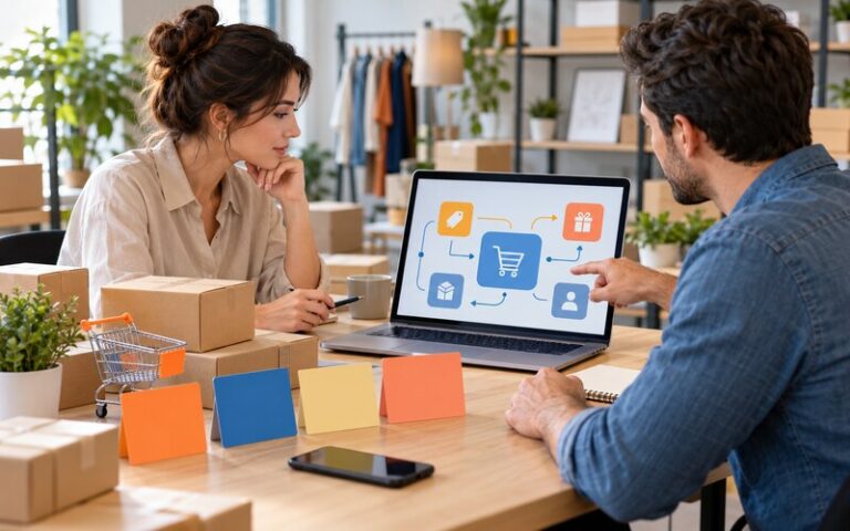 E-ticaret kampanya ve indirim kurallarını planlayan ekip