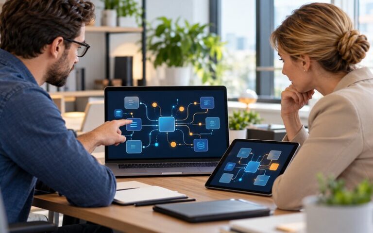 Web yazılımı API entegrasyonunu planlayan ekip