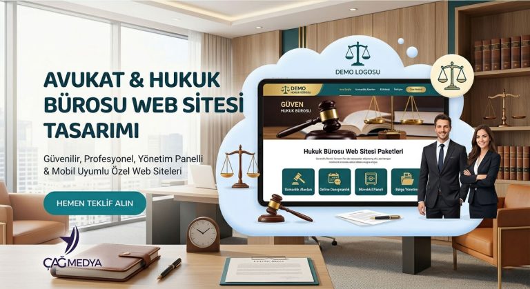 Avukat Web Sitesi Tasarımı