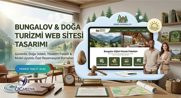 Bungalov Web Sitesi Tasarımı