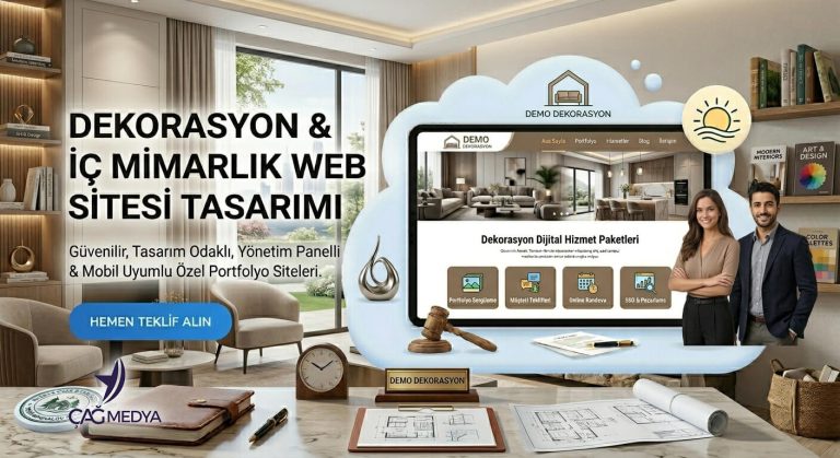 Dekorasyon Web Sitesi Tasarımı
