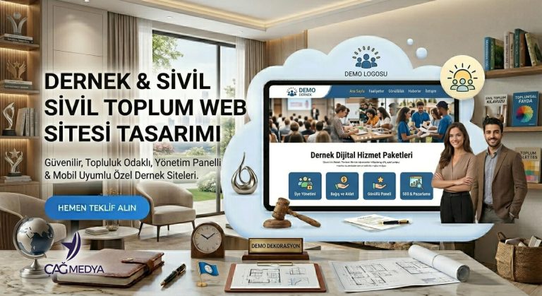 Dernek Web Sitesi Tasarımı