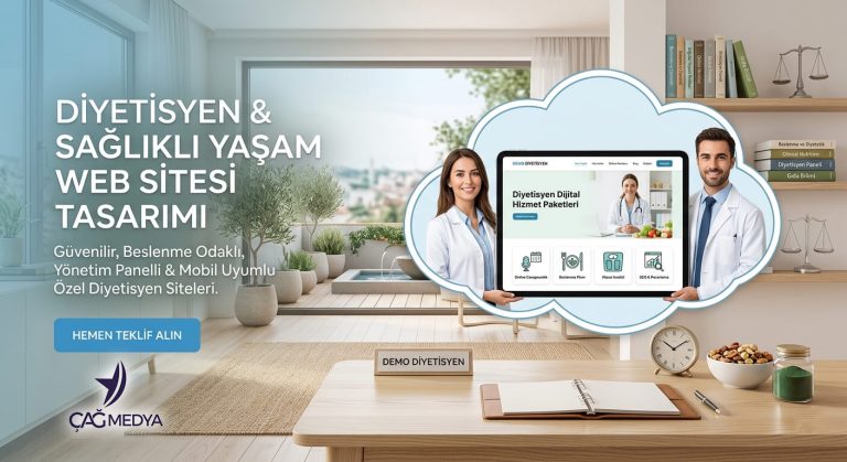 Diyetisyen Web Sitesi Tasarımı