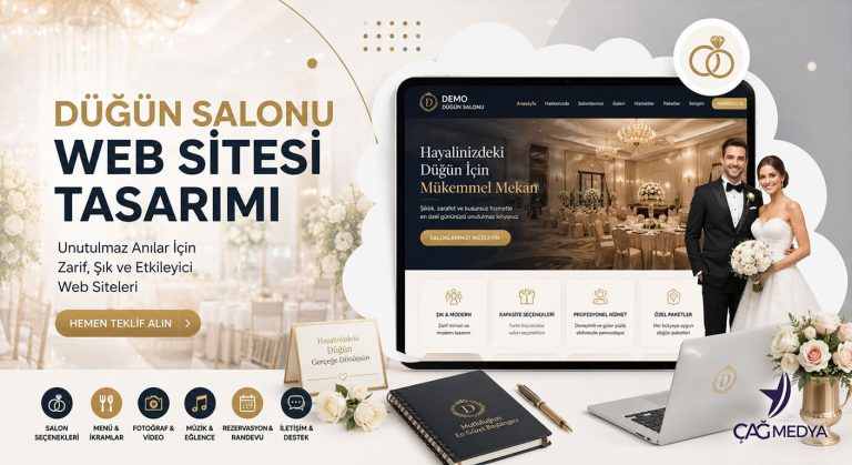 Düğün Salonu Web Sitesi Tasarımı