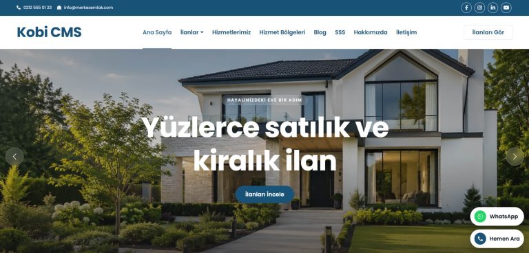 Kobi CMS Emlak
