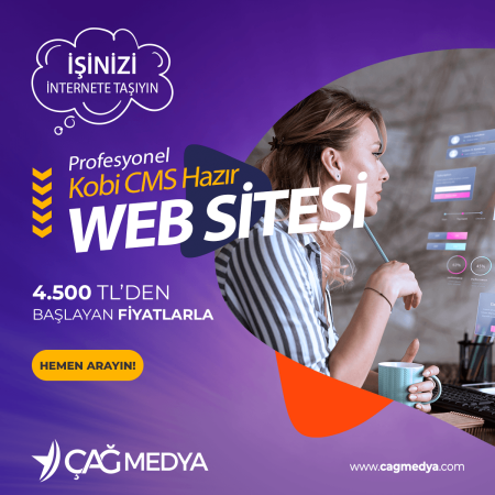 Kobi CMS Hazır Web Sitesi