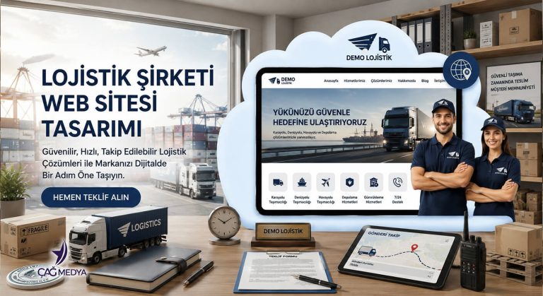 Lojistik Şirketi Web Sitesi Tasarımı