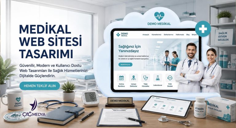 Medikal Web Sitesi Tasarımı