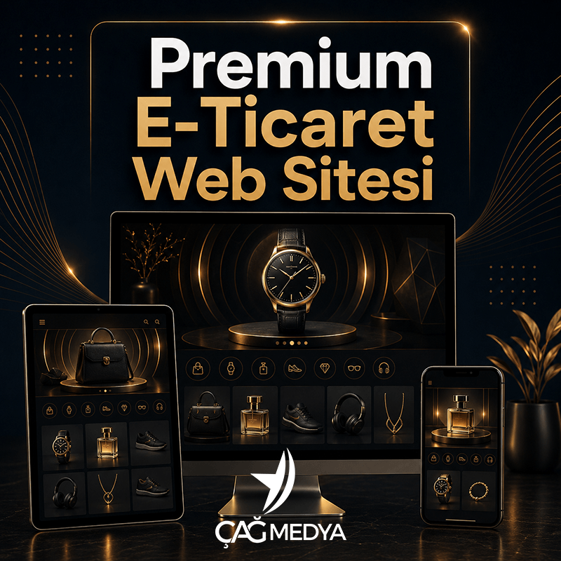 Premium E-Ticaret Web Sitesi
