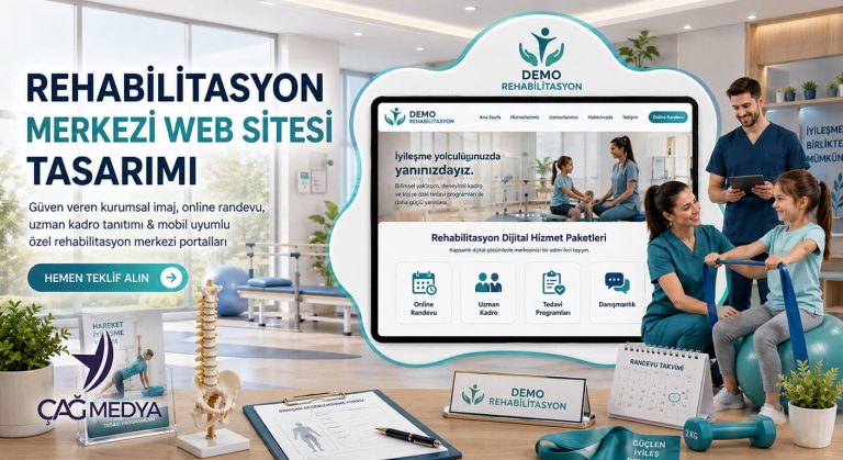 Rehabilitasyon Merkezi Web Sitesi Tasarımı