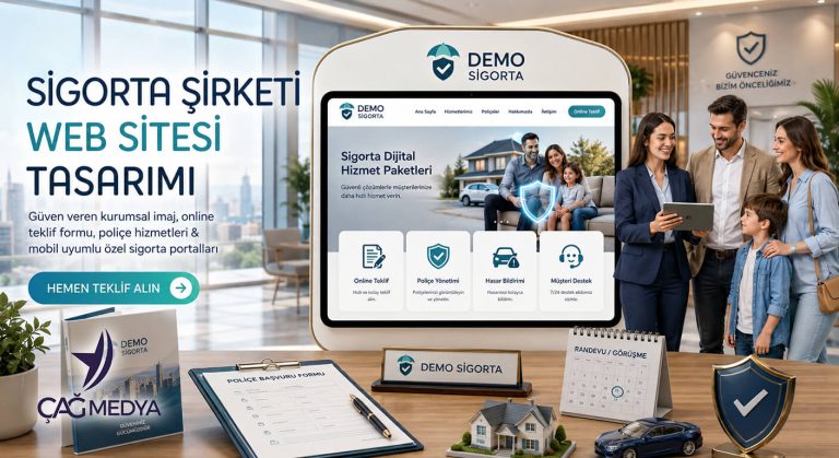 Sigorta Şirketi Web Sitesi Tasarımı